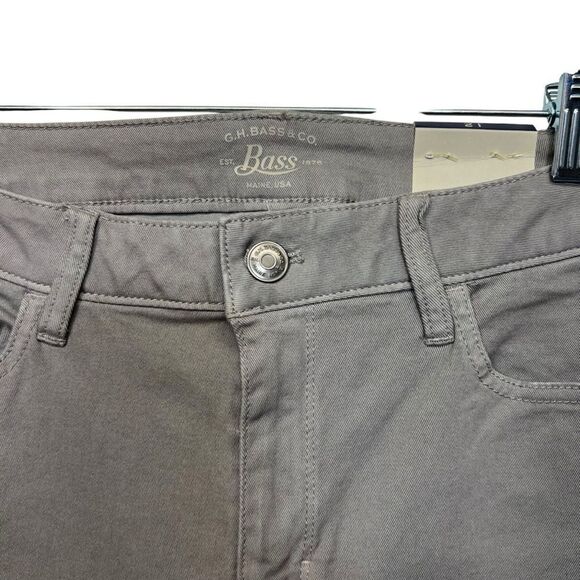 Nwt Bass Jeans gray crop fit size 12 - Picture 6 of 14